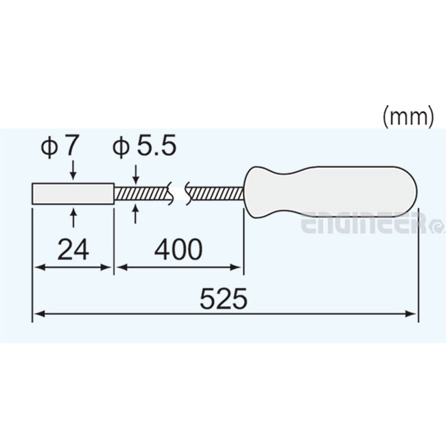 日本工程師ENGINEER 強力磁吸棒 TP-36 - 商品圖 2