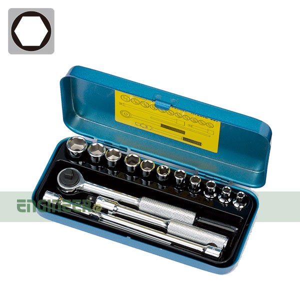 日本工程師ENGINEER 1/4吋套筒扳手 TWS-01 和更多型號 - 商品圖 1