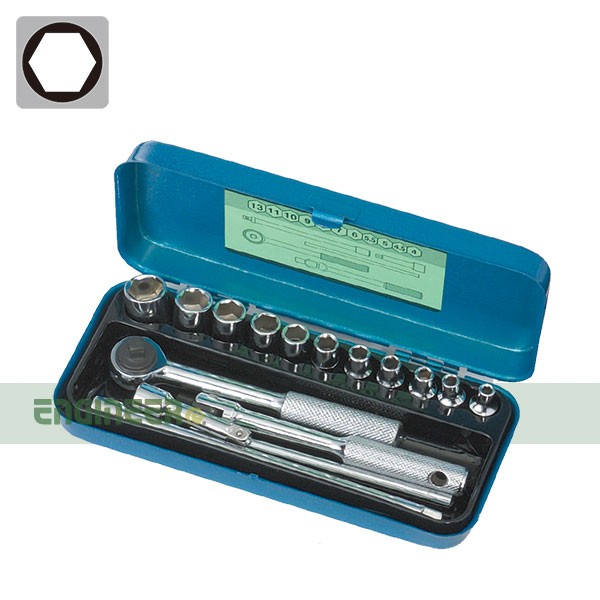 日本工程師ENGINEER 1/4吋套筒扳手 TWS-01 和更多型號 - 商品圖 2