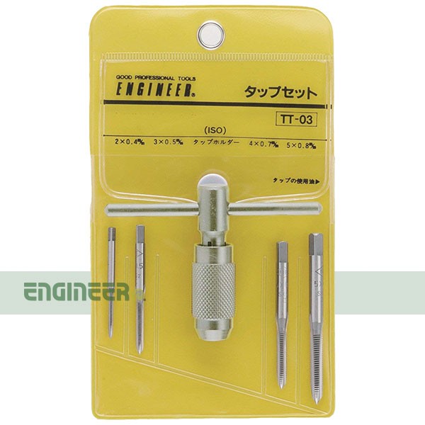 日本工程師ENGINEER 螺絲攻牙扳手組 TT-03 - 商品圖 1