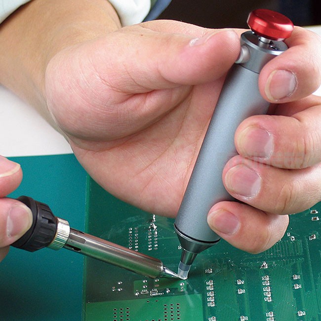 日本工程師ENGINEER 鋁合金吸錫器(附矽利康替換頭) SS-02 SS-02 - 商品圖 2