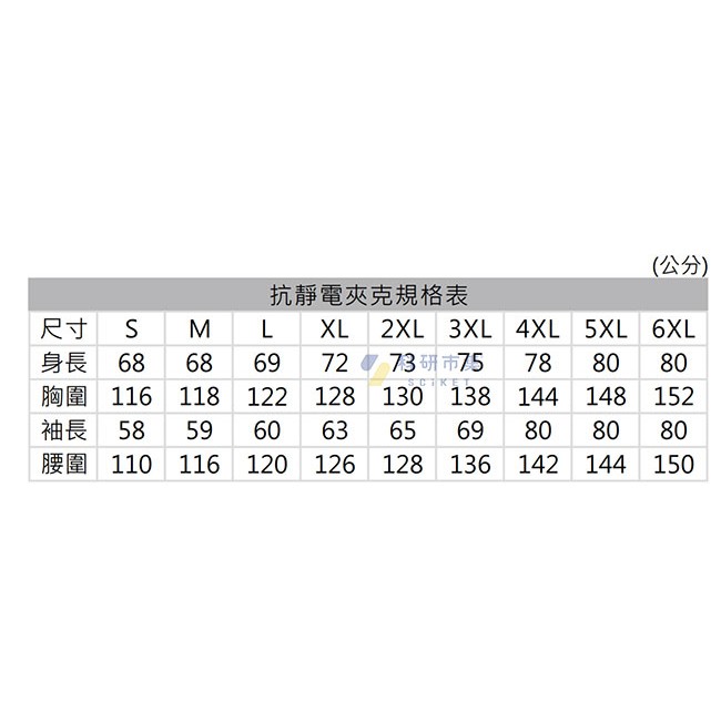 防靜電夾克 方格 578.023 和更多型號 - 商品圖 3