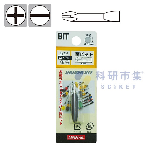 SUNFLAG 新龜 雙頭起子頭 468.W3 和更多型號 - 商品圖 3