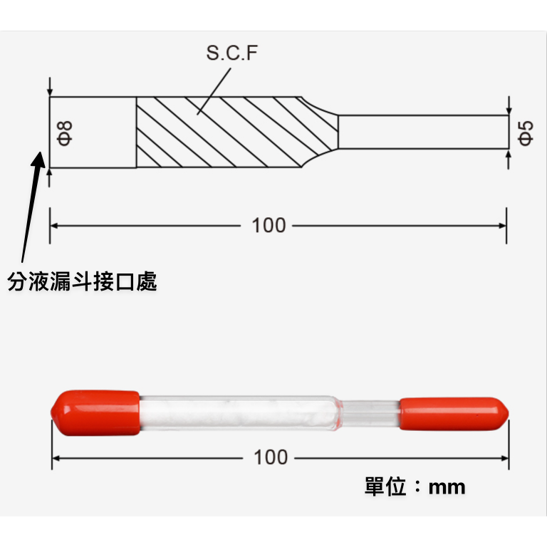 巰基棉 水 空氣 土壤 採樣管-經濟型 - 商品圖 4