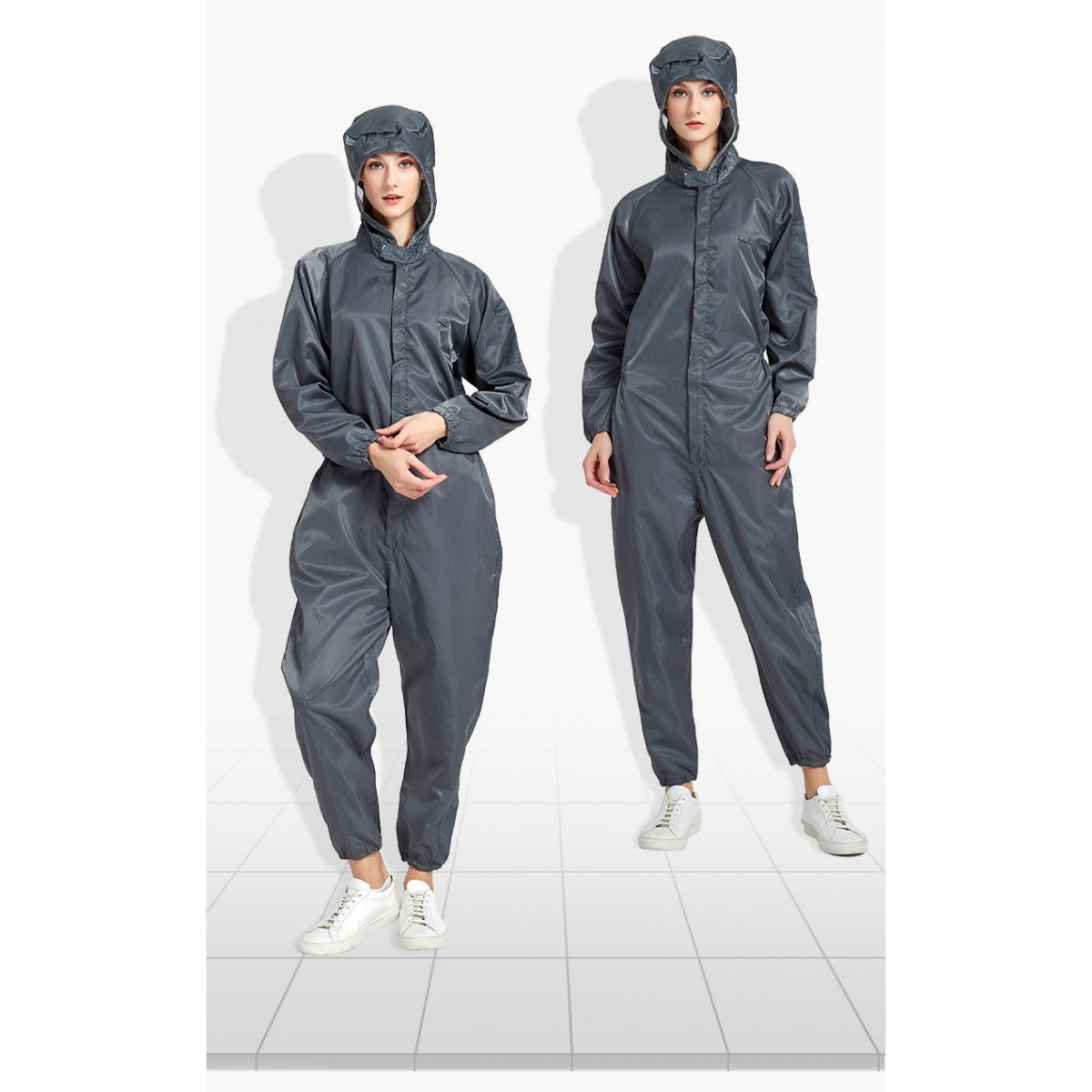Seagebel 連帽連身式無塵防靜電衣 - 商品圖 2