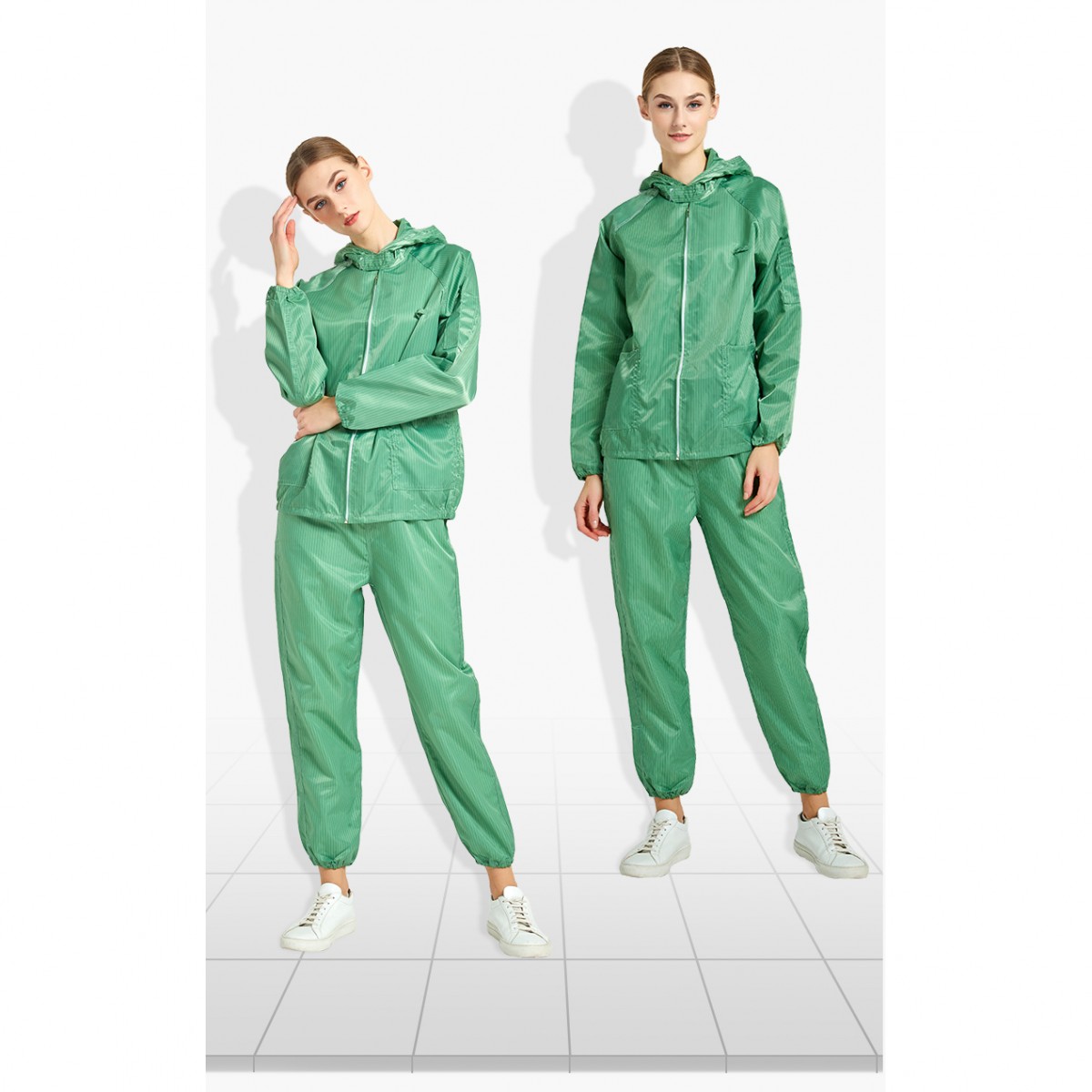 Seagebel 連帽兩件式無塵防靜電衣 - 商品圖 3