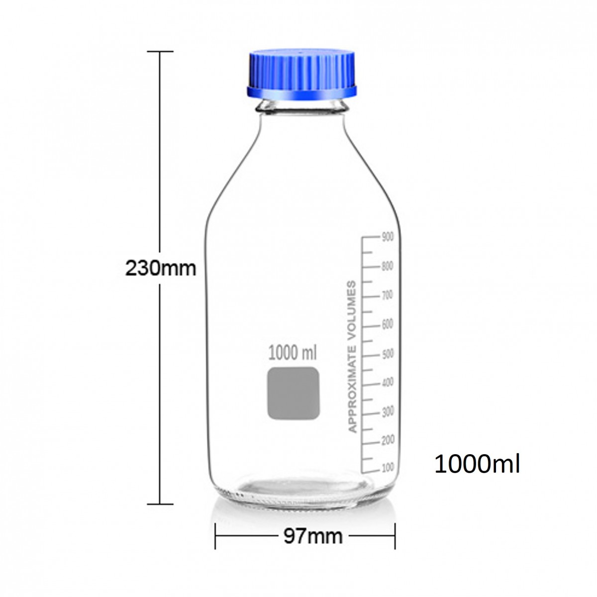 透明血清瓶 經濟型 - 商品圖 2