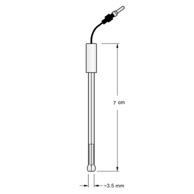BASi 白金/金/碳 微電極 MF-2007 和更多型號 - 商品圖 4