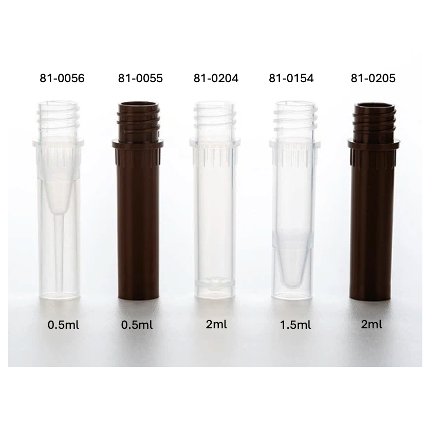 BIOLOGIX PP螺口試管 (不含蓋) Screw Cap Microtubes 81-0154 和更多型號 - 商品圖 2