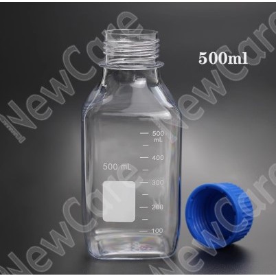 PC廣口方形瓶 塑膠方形血清瓶 經濟型 - 商品圖 3