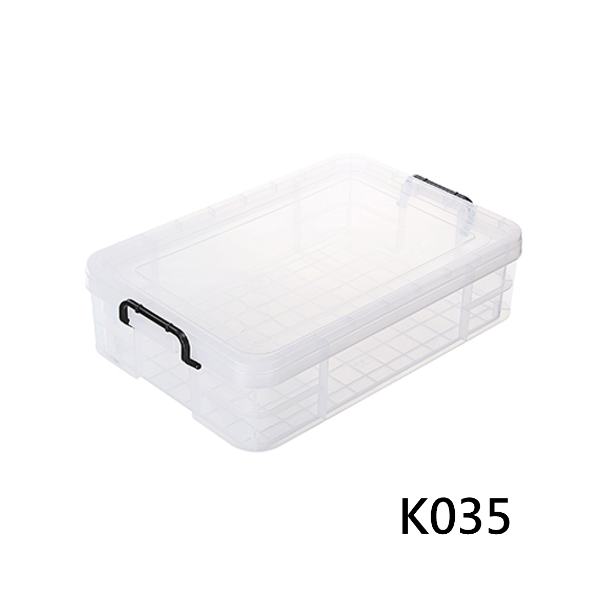透明掀蓋塑膠收納箱 K025 和更多型號 - 商品圖 4