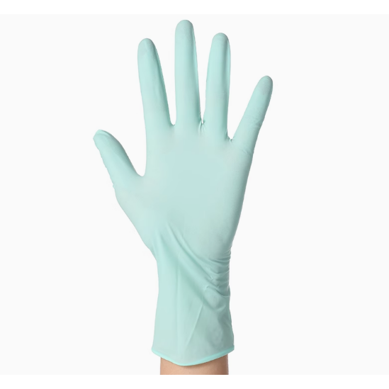 Glovian 高階舒適型一次性乳膠手套 添加維生素E、綿羊油、清涼薄荷 GL002-M 和更多型號 - 商品圖 2