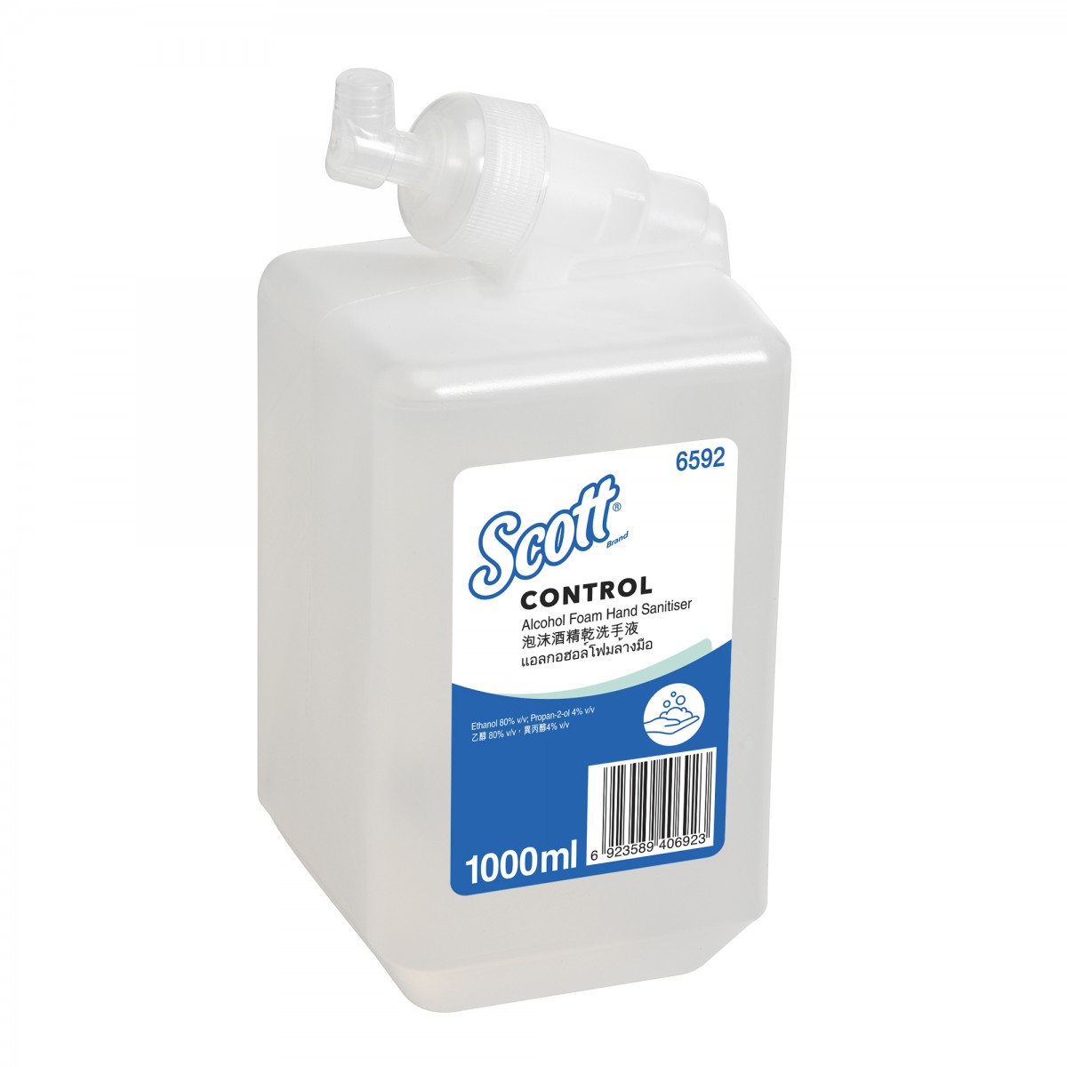 可麗舒 酒精泡沫乾洗手 1L - SALDQ0002-6592CS - 商品圖 1