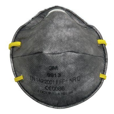 3M™ 3M™ P1 含活性碳拋棄式防塵口罩 9913 - SATT0001-9913EA - 商品圖 1