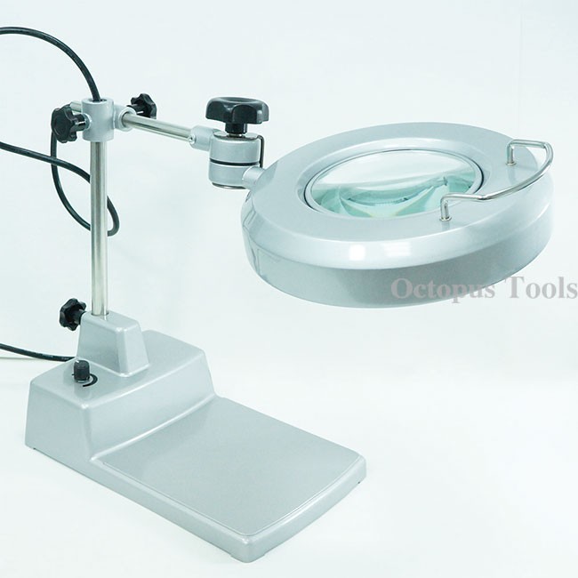 Octopus LED檯燈工作放大鏡 5倍 14W - SATUI0053-206730-EA - 商品圖 4