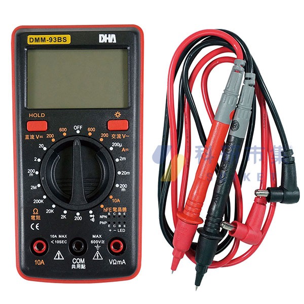 DHA 數位萬用電錶 DMM-93BS - SATUI0981-5750932 - 商品圖 1