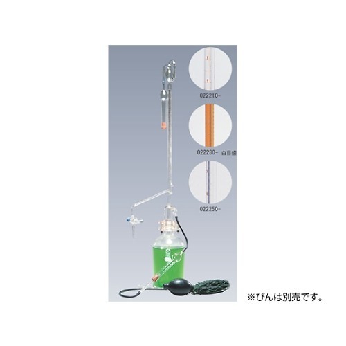 SIBATA SCIENTIFIC TECHNOLOGY 自動滴定管 帶玻璃閥 （僅主體） 022210-101 和更多型號 - 商品圖 2