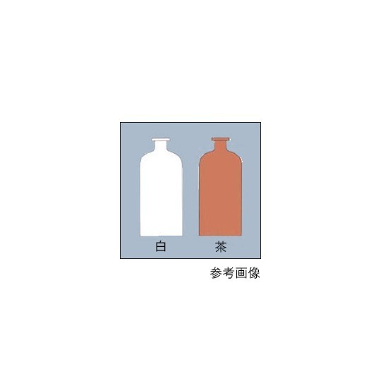 AGC TECHNO GLASS (IWAKI) 瓶子附帶飛機接頭 白色 (自動滴定管飛機接頭類型) 1000毫升和其他 F-BTL1000N 和更多型號 - 商品圖 1