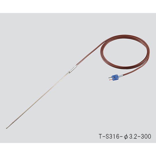 T金屬保護熱電偶(SUS316) T-S316系列 T-S316-dim.1.0-300 - 商品圖 2