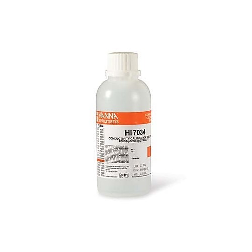 Hanna Instruments EC標準溶液（標準型）12.88毫西門子/釐米，附帶HI 70030C證書及其他項目。 HI7035M 和更多型號 - 商品圖 2