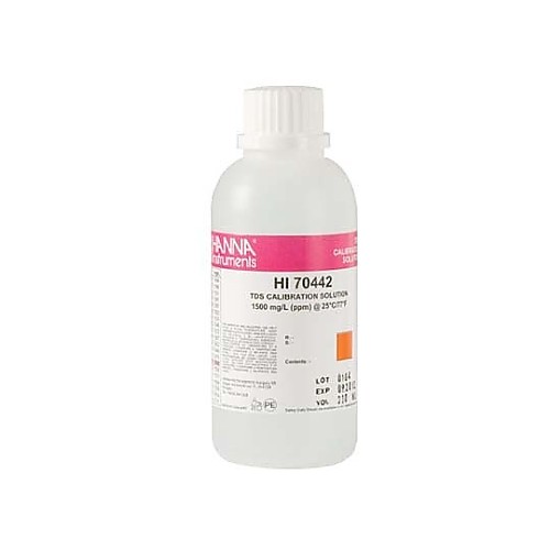 Hanna Instruments TDS標準溶液（標準型）濃度為1382ppm，附帶HI 70032C證書及其他內容。 HI70032P 和更多型號 - 商品圖 6