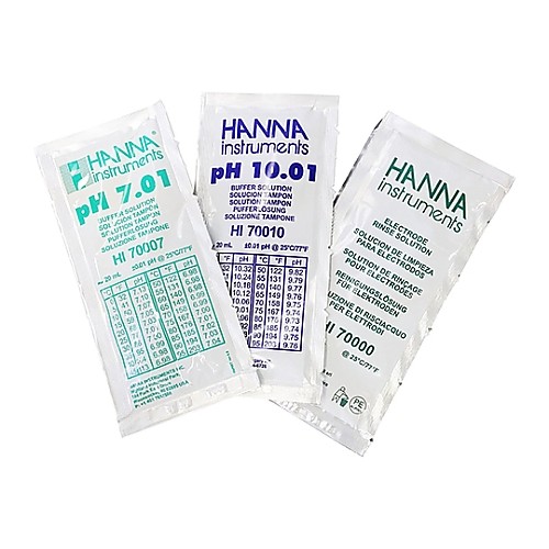 Hanna Instruments® pH標準溶液 pH Standard Solutions Set (pH7.01, pH4.01, Rinse Liquid, Cleaning Liquid) pH Cal Solutions Set A-1 and others pHCalsolutionssetA-2 和更多型號 - 商品圖 2