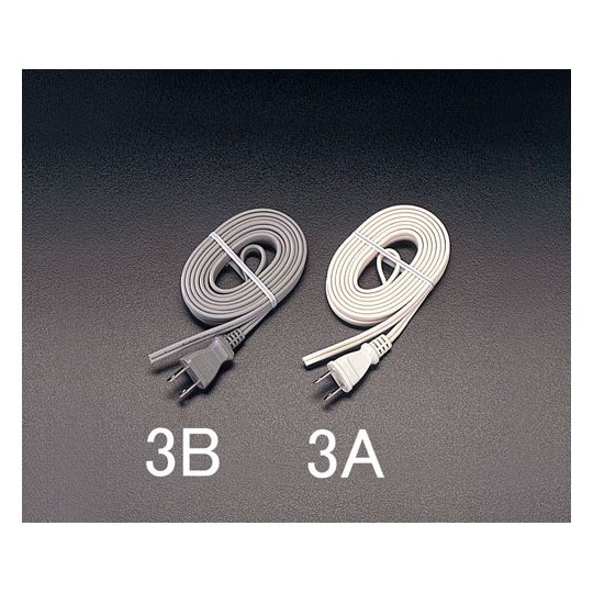 ESCO 灰色 2P 插頭線（2芯）125V/12A x 3.0 公尺等 EA940AA-3B - 商品圖 2