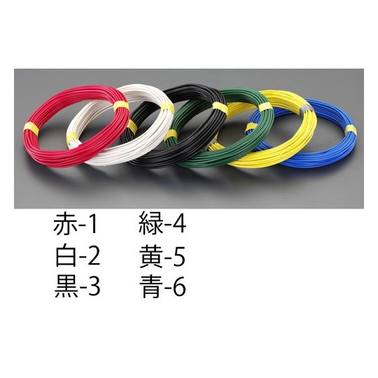 ESCO IV線（多股線）[黃色] 1.25mm2 x 20m 和其他 EA940AT-6 和更多型號 - 商品圖 6
