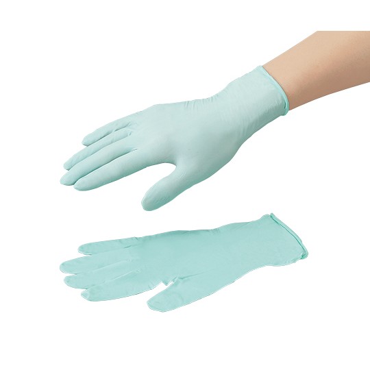 ASNE Nitrile Gloves (ALOEFORM (R)) L 100 Pieces and others N128405 和更多型號 - 商品圖 2
