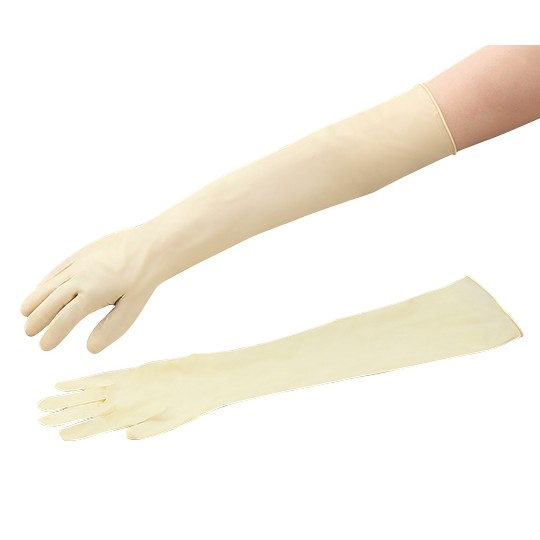 ASNE 乳膠超長型手套 (無粉) - 商品圖 2