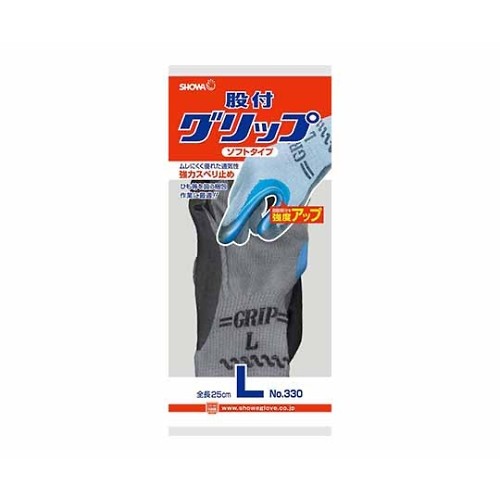 SHOWA GLOVE 加強型防滑手套 330系列 330 3P-L 和更多型號 - 商品圖 5