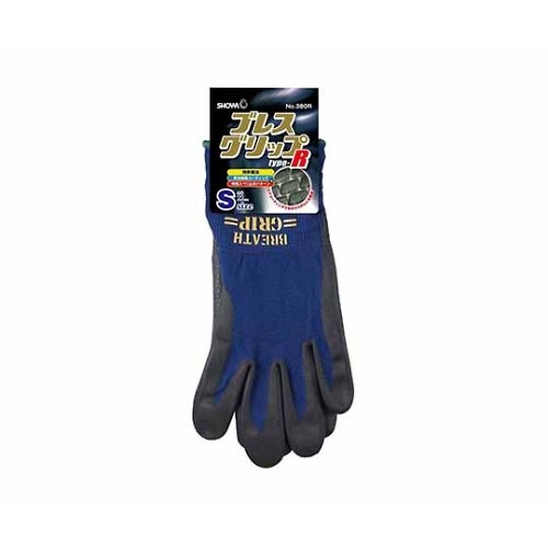 SHOWA GLOVE 透氣性丁晴塗層手套 380系列 380-L 和更多型號 - 商品圖 9
