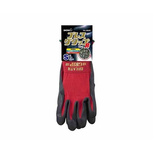 SHOWA GLOVE 透氣性丁晴塗層手套 380系列 380-L 和更多型號 - 商品圖 31