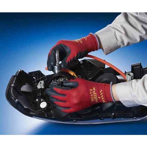 SHOWA GLOVE 透氣性丁晴塗層手套 380系列 380-L 和更多型號 - 商品圖 4