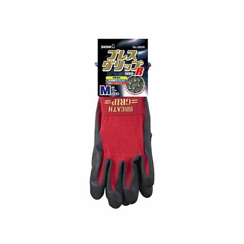 SHOWA GLOVE 透氣性丁晴塗層手套 380系列 380-L 和更多型號 - 商品圖 6