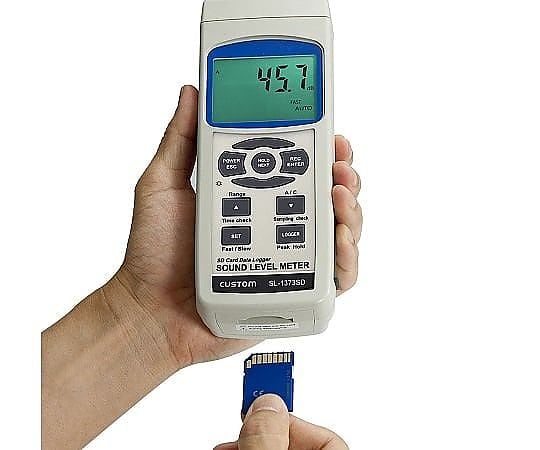 CUSTOM corporation 噪音計校正證書 SL-1373SD - 商品圖 7