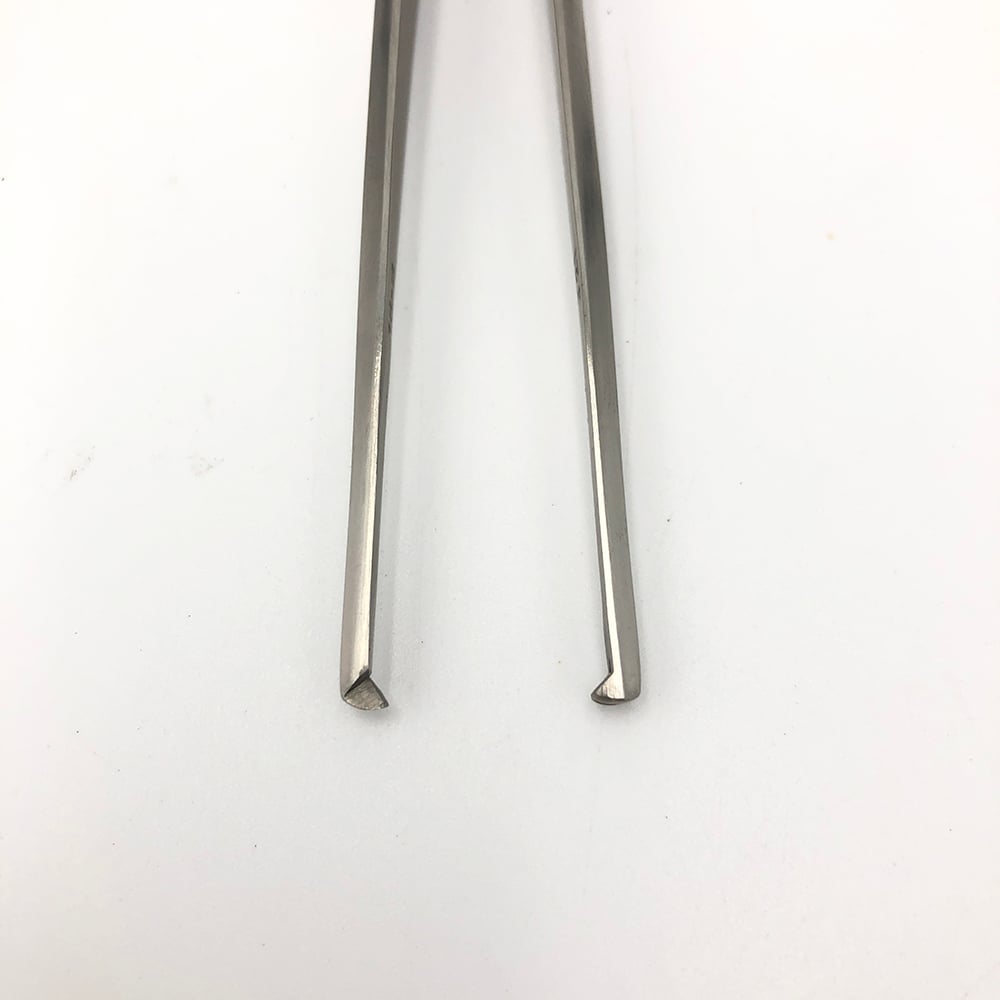 直式帶鉤鑷子 130mm 及其他 No.2 和更多型號 - 商品圖 4
