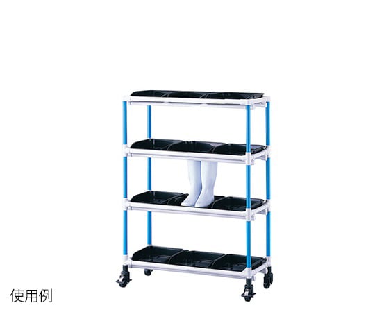 抗菌靴架 3排4層/粉紅色 供12人使用 及其他 - 商品圖 3