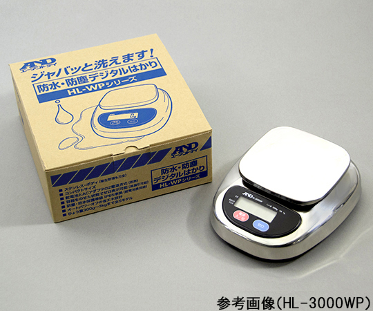 A&D 防水電子天平 174 x 137 公釐 附英文校正證明書 HL-3000LWP - 商品圖 5