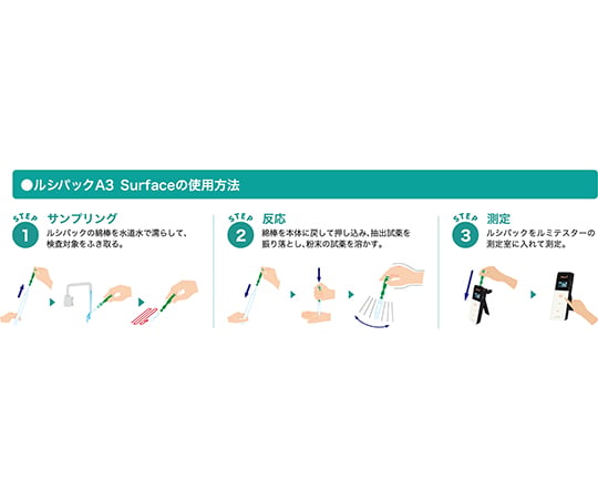 Lucipac A3 Surface 20 Pieces Pack (ATP Wiping Inspection System) - ABP-285241201 - 商品圖 4