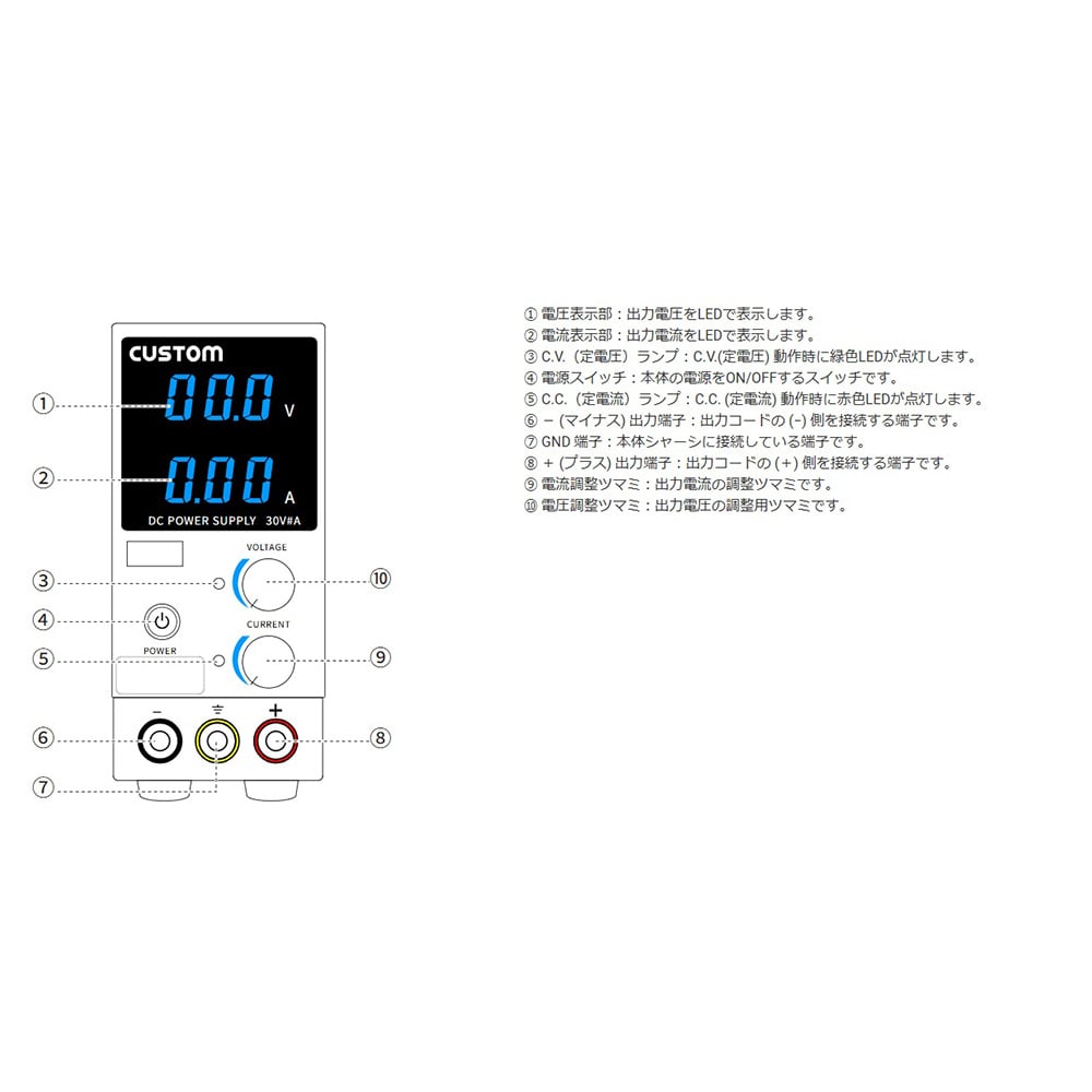 DC Stabilized Power Supply 30V-5A with JCSS Calibration Certificate - ABP-286120624 - 商品圖 4