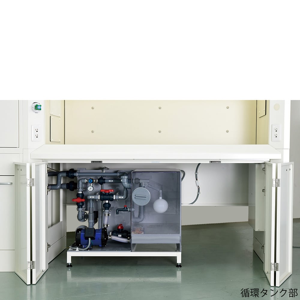 Fume Hood (Wet Type Scrubber Overlay Type) Deep 1800 x 980 x 2550 mm - ABP-3392723 - 商品圖 2