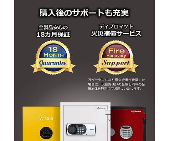 防火保險箱 (雙鎖型) 50 公升及其他 060EKR3 和更多型號 - 商品圖 8