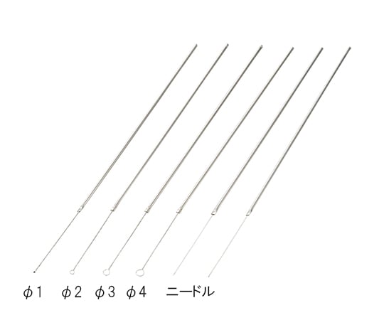 鎳鉻圈柄針 (附尖端加工) 線徑 0.8 mm，總長 200 mm，10 支及其他 I07183N 和更多型號 - 商品圖 4