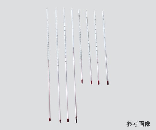 紅腳液棒溫度計 50℃ 450 公釐 附英文校正證書及其他 - 商品圖 5