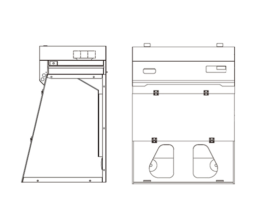 ESCO Company Ltd. 簡化型無管式排煙櫃 SPD -3 A7 - 商品圖 2