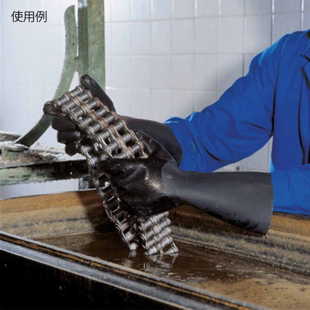Chemical Resistant Thick Neoprene Gloves UltraNeo Black M - ABP-4252504 - 商品圖 4
