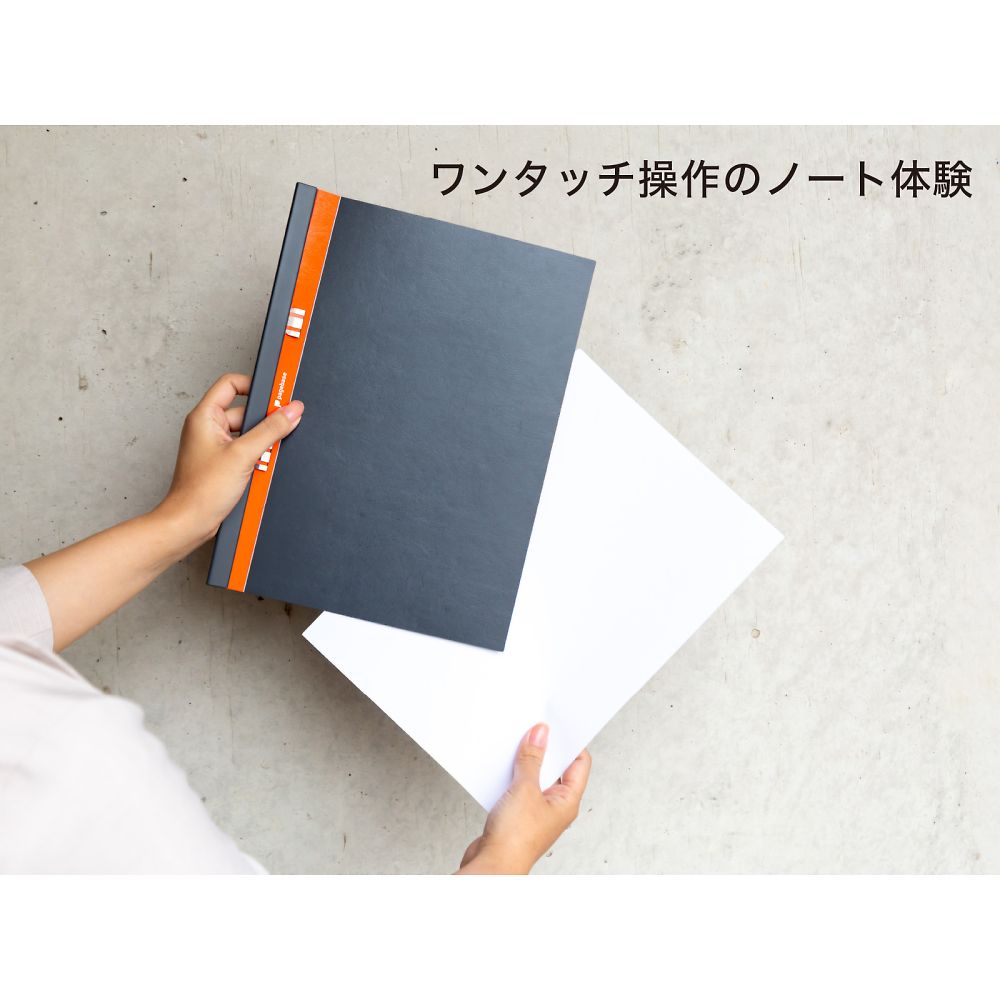 投影片式無環筆記本 SlideNote A5 雙開式 白色 2入 及其他 SN3SA5-LB 和更多型號 - 商品圖 4