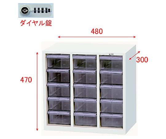 All-Lock 物品用櫃體轉盤鎖，2排6層 Polycutlet 及其他 MCG-12C 和更多型號 - 商品圖 7