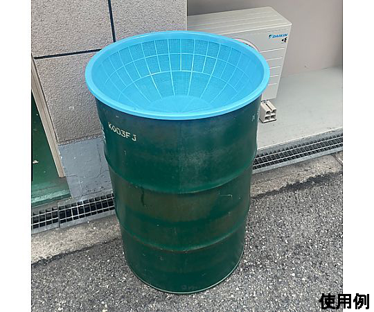 SANKO Co,. Ltd. φ608x220mm 大型濾網 (淺藍色/10個) EA506AC-212 - 商品圖 3